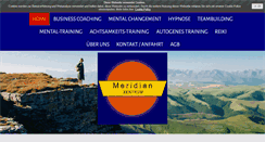 Desktop Screenshot of meridian-zentrum.de